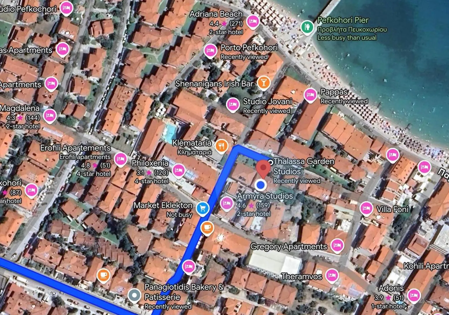 Thalassa Garden Studios Pefkochori 0*,